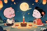 小破孩2025年9月壁纸-中元祭